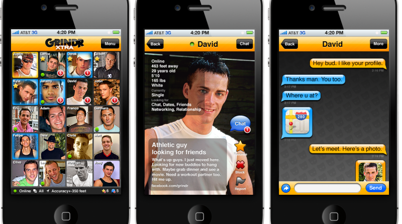 application rencontres gay iphone